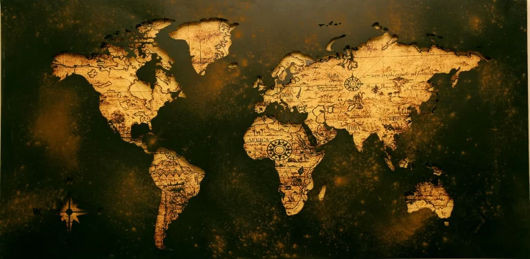 Mapas interativos para aprender geopolítica moderna